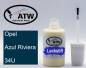 Preview: Opel, Azul Riviera, 34U: 20ml Lackstift, von ATW Autoteile West.